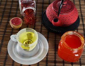 La miel azahar y su sabor en el Dulce Líquido de azafrán